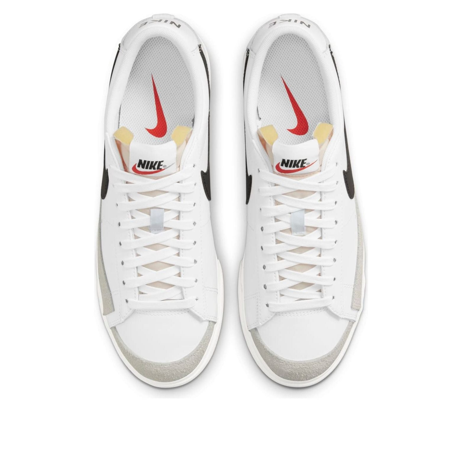 (WMNS) Nike Blazer Low Platform 'White Black' DJ0292-101 - 4