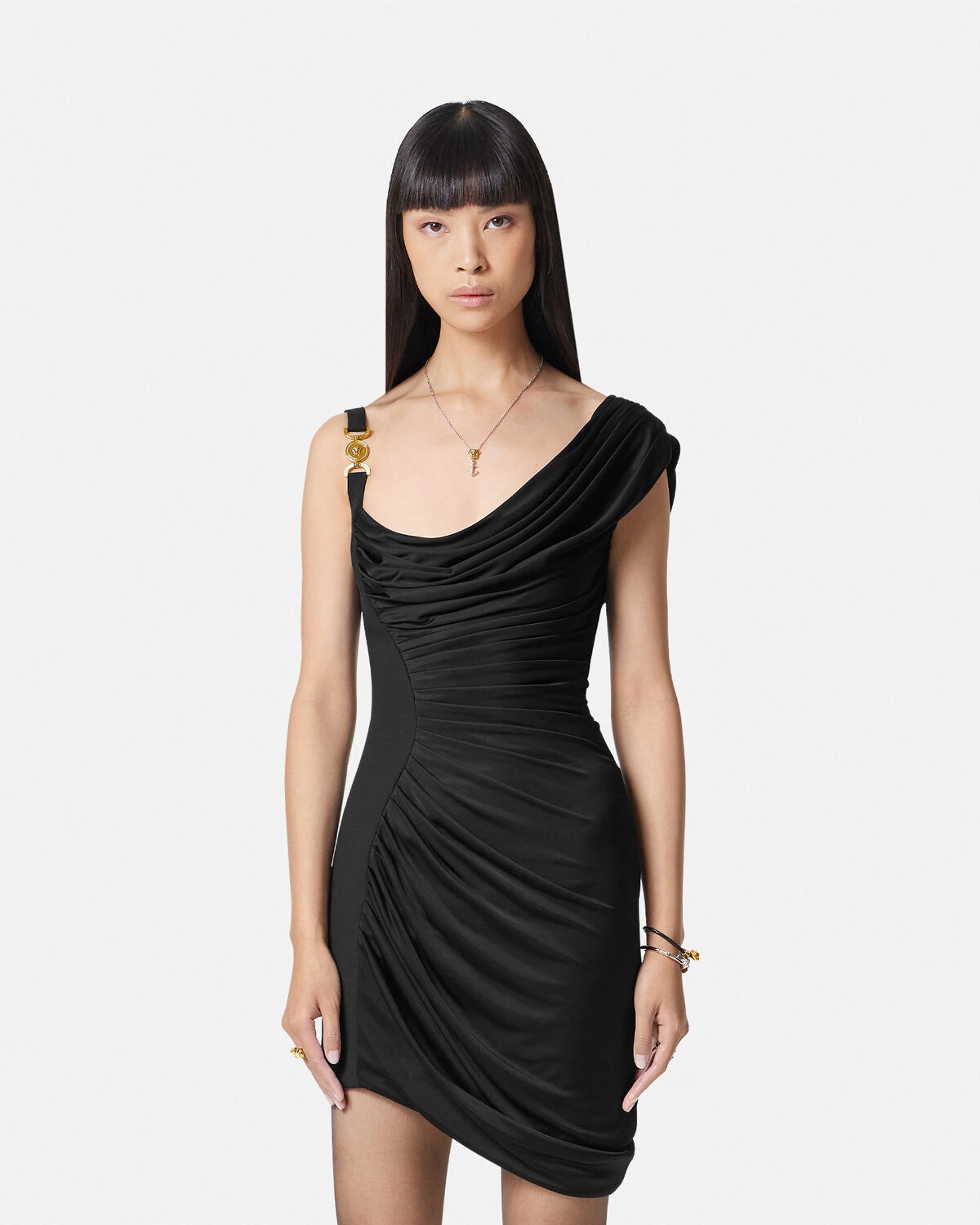 Medusa '95 Draped Mini Dress - 4