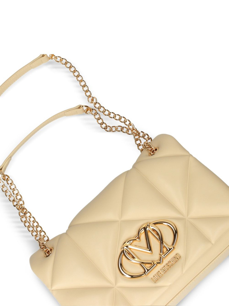 diamond-quilted shoulder bag 6