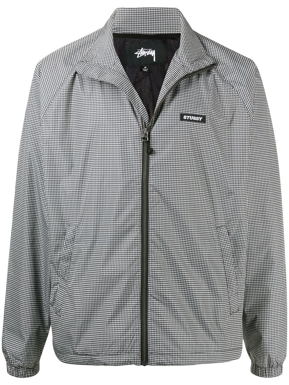 zipped rain jacket - 1