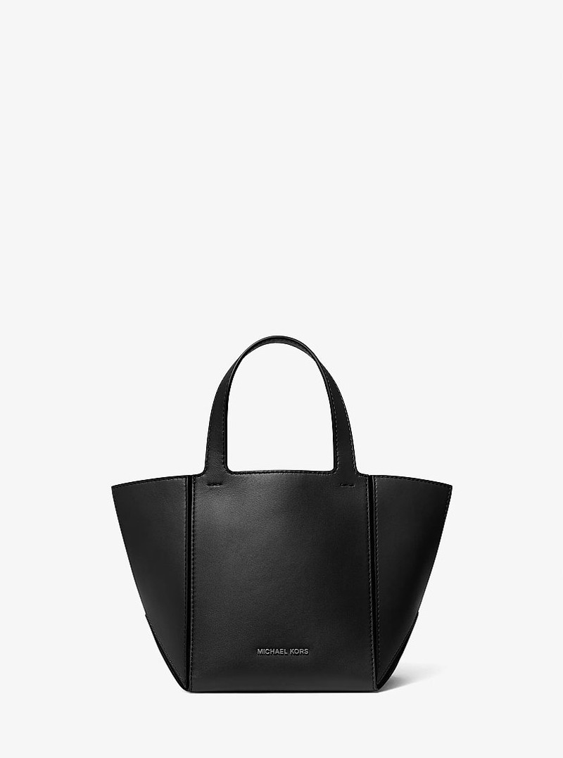 Jordi Small Leather Tote Bag 1