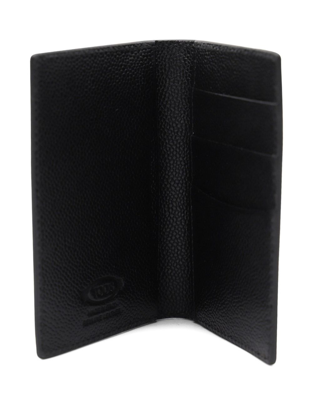 logo leather cardholder - 3
