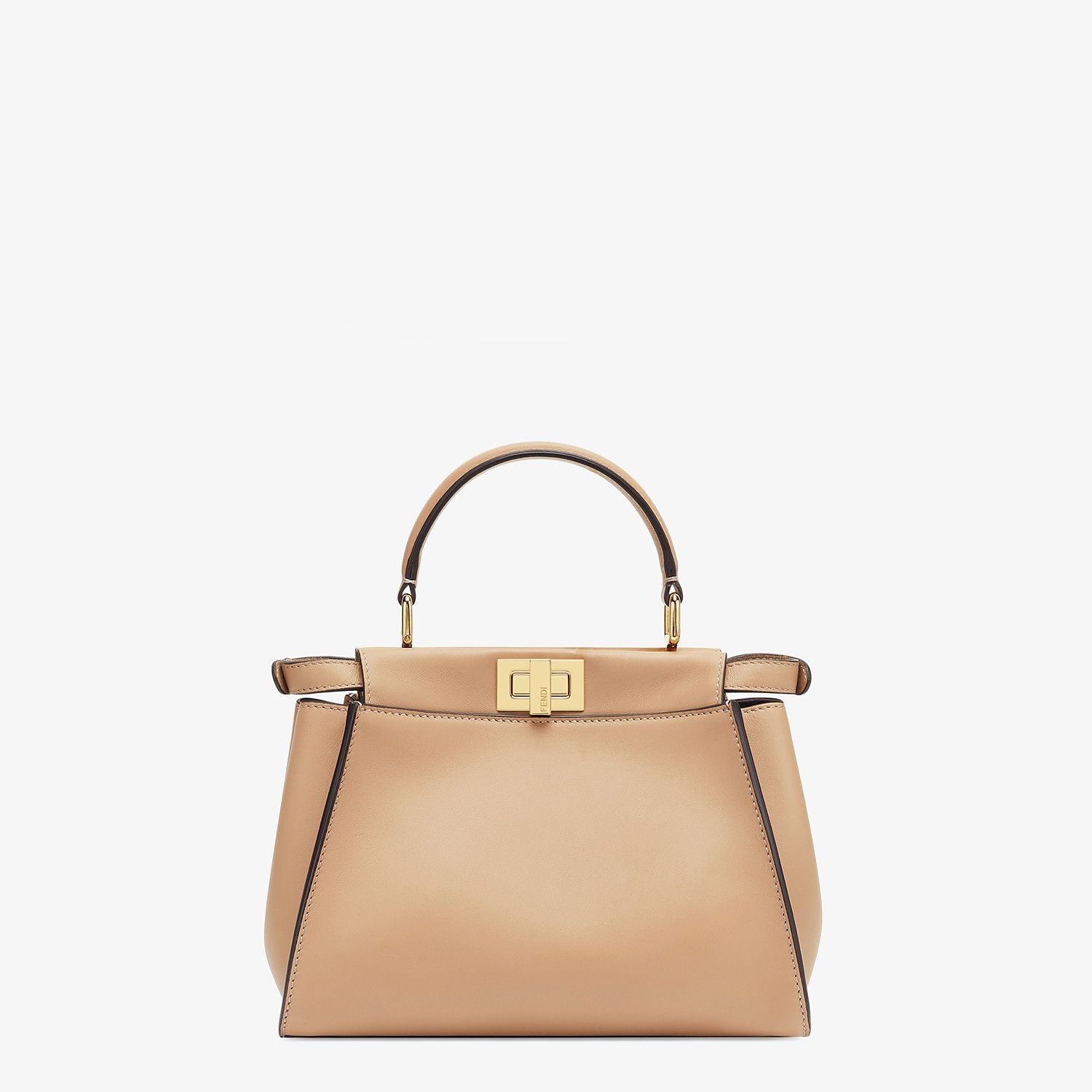 Brown leather bag - 4