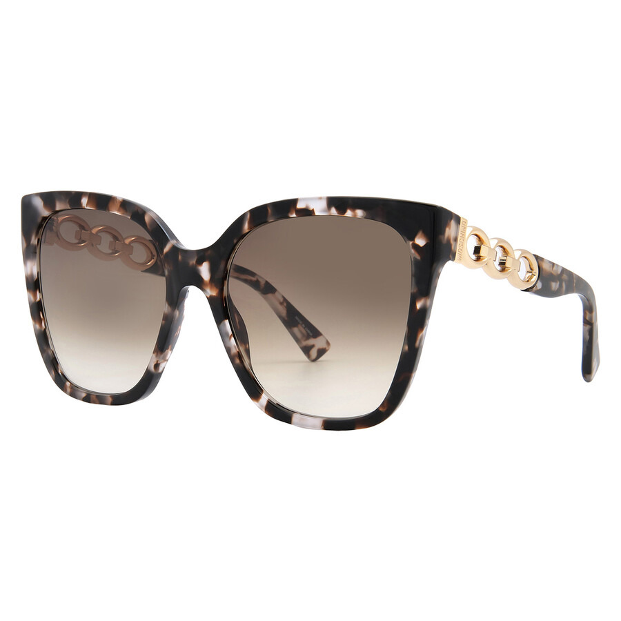 Moschino Brown Shaded Butterfly Ladies Sunglasses MOS098/S 0HT8/HA 55 - 2