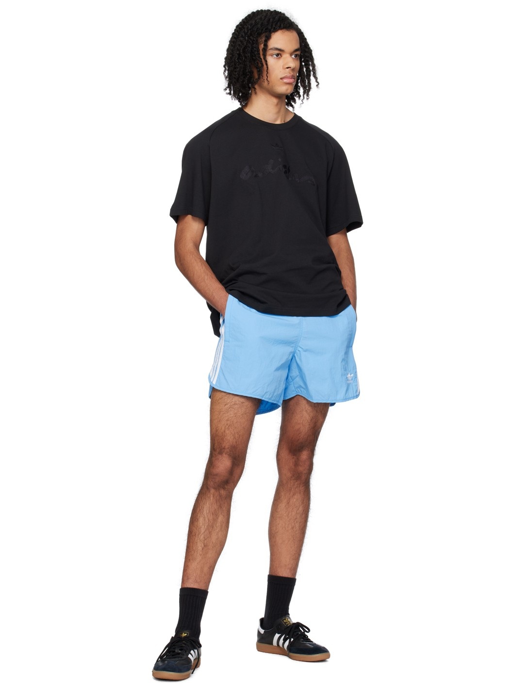 Blue Sprinter Shorts - 4