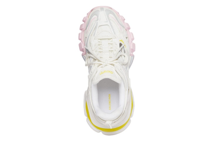 (WMNS) Balenciaga Track.2 Sneaker 'White Light Yellow' 568615W3AE27745 - 4