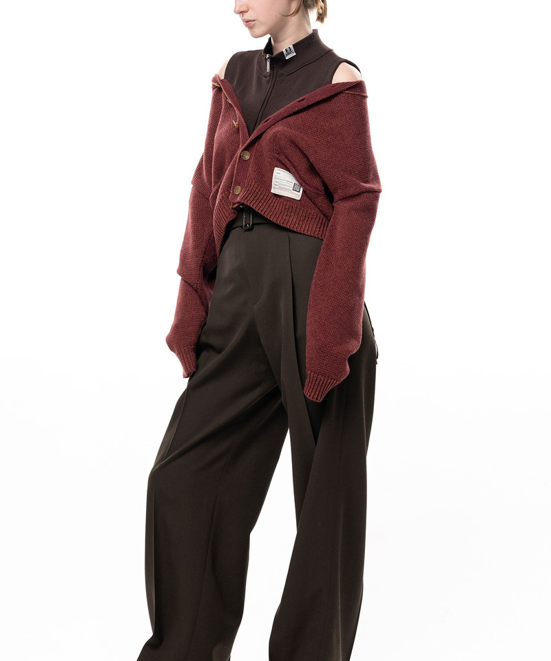 Shifted Layer Knit Cardigan 9