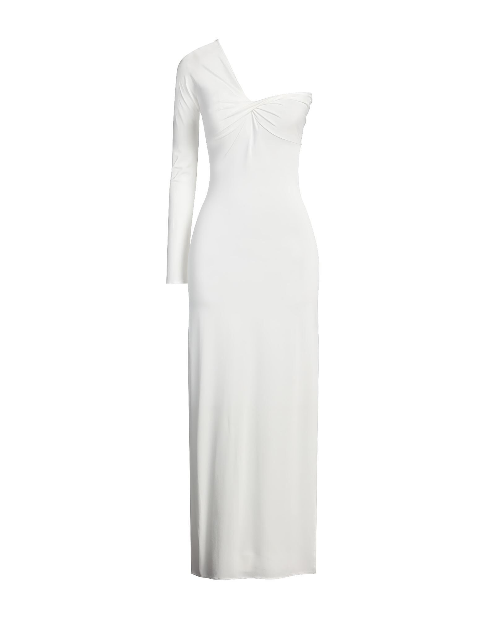 White Women's Long Dress - 1
