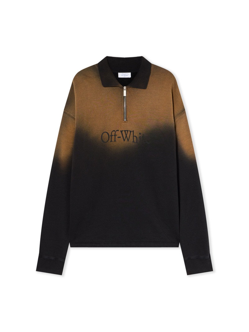 Gradient Fleece Polo Shirt 1