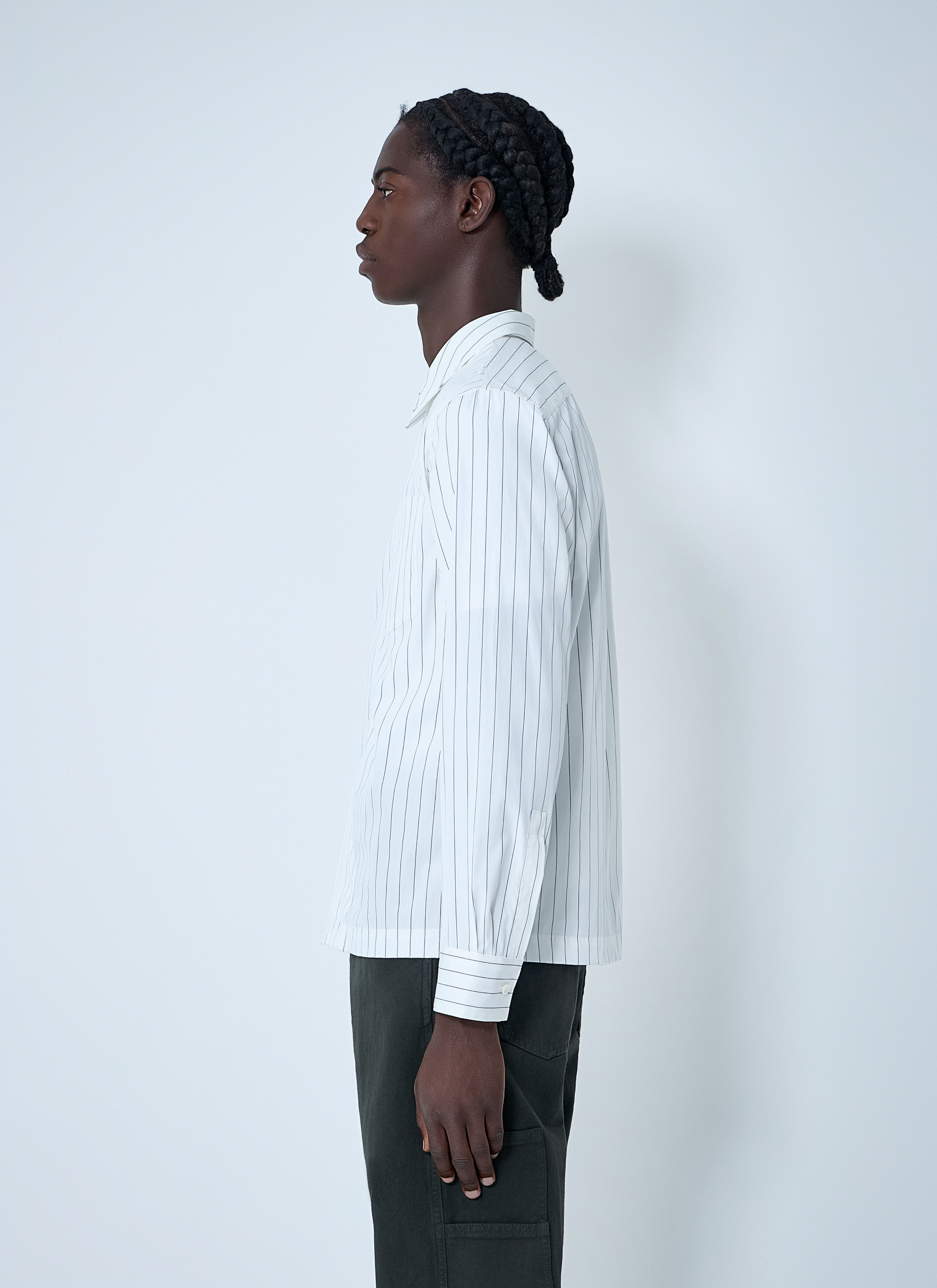 Stripe Button-Down Shirt - 3