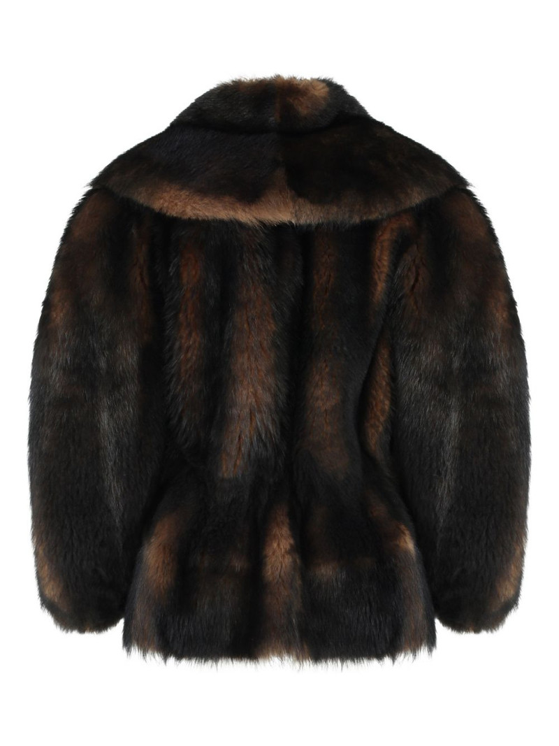 FENDI textured reversible jacket outlook