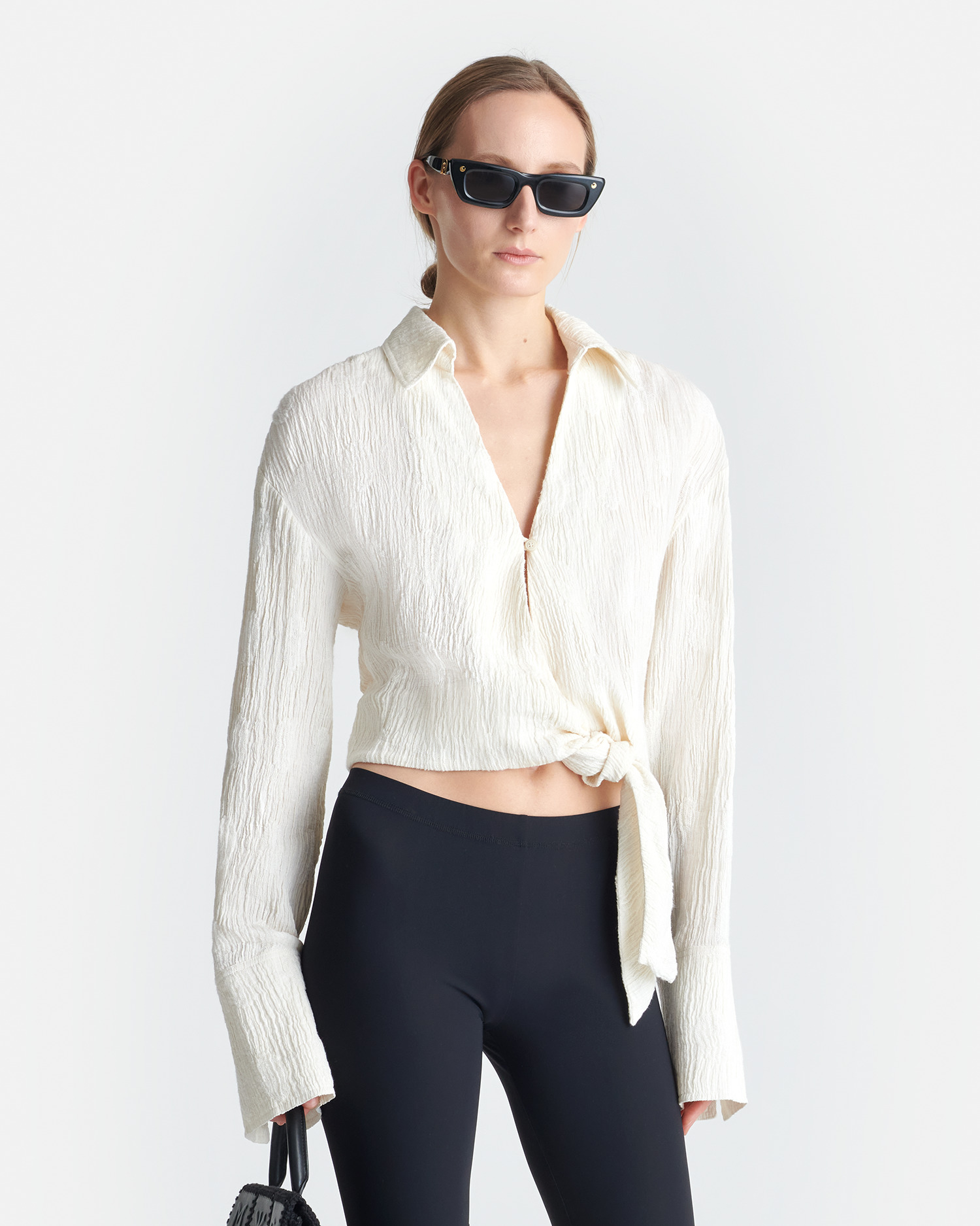 Seersucker Gauze Shirt - 4