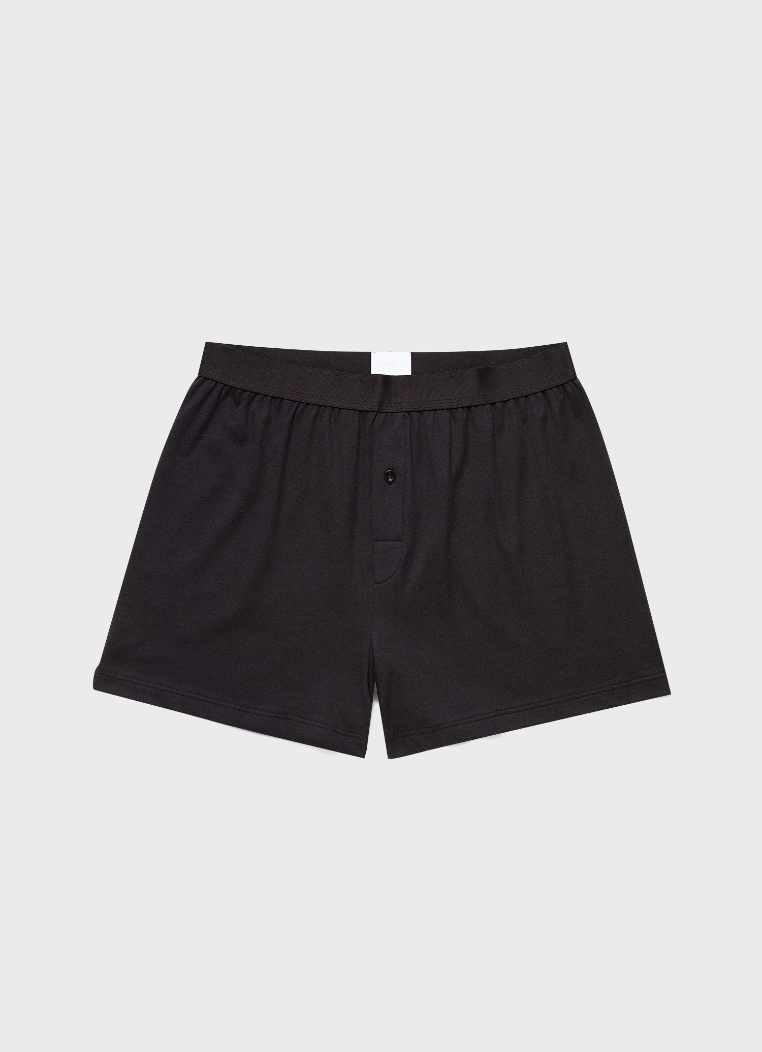 Sea Island Cotton One‑Button Shorts - 1