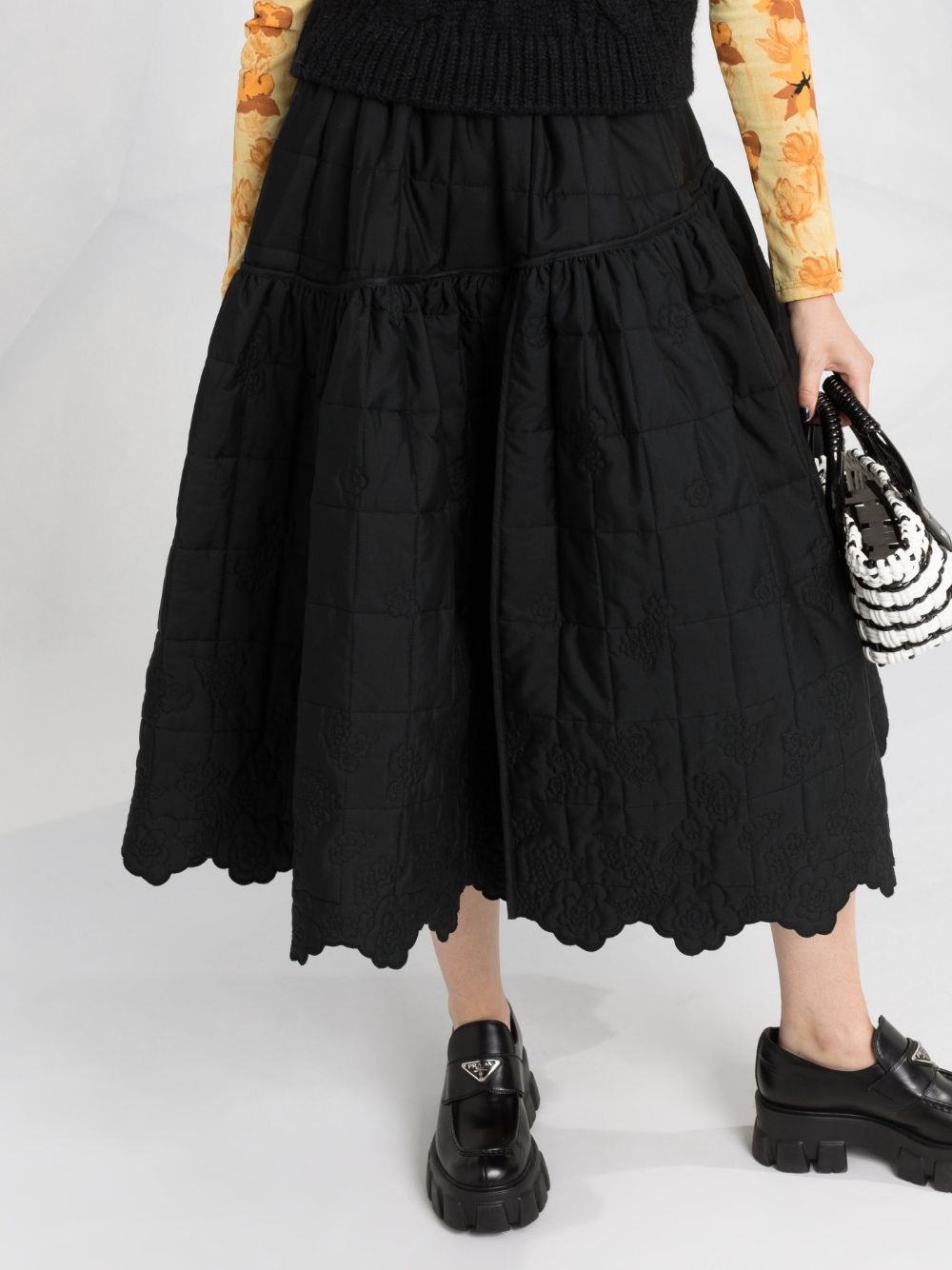 Rosie quilted full skirt - 5