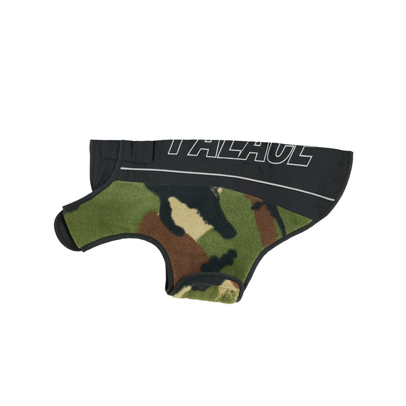 POLARTEC DOG JACKET CAMO/BLACK 4