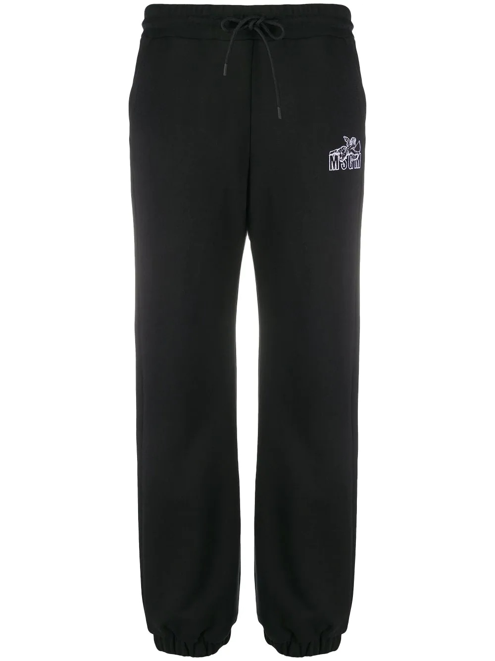 logo-print track pants - 1