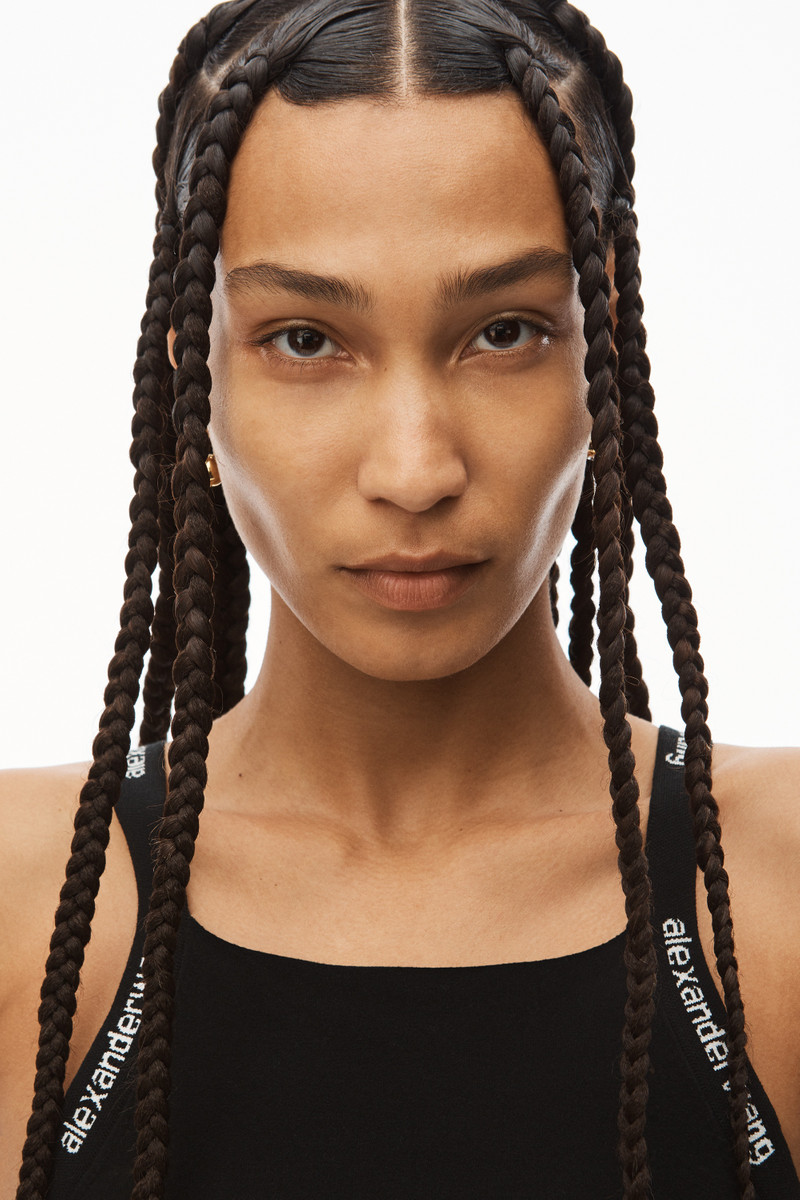 JACQUARD LOGO TANK IN STRETCH KNIT 3