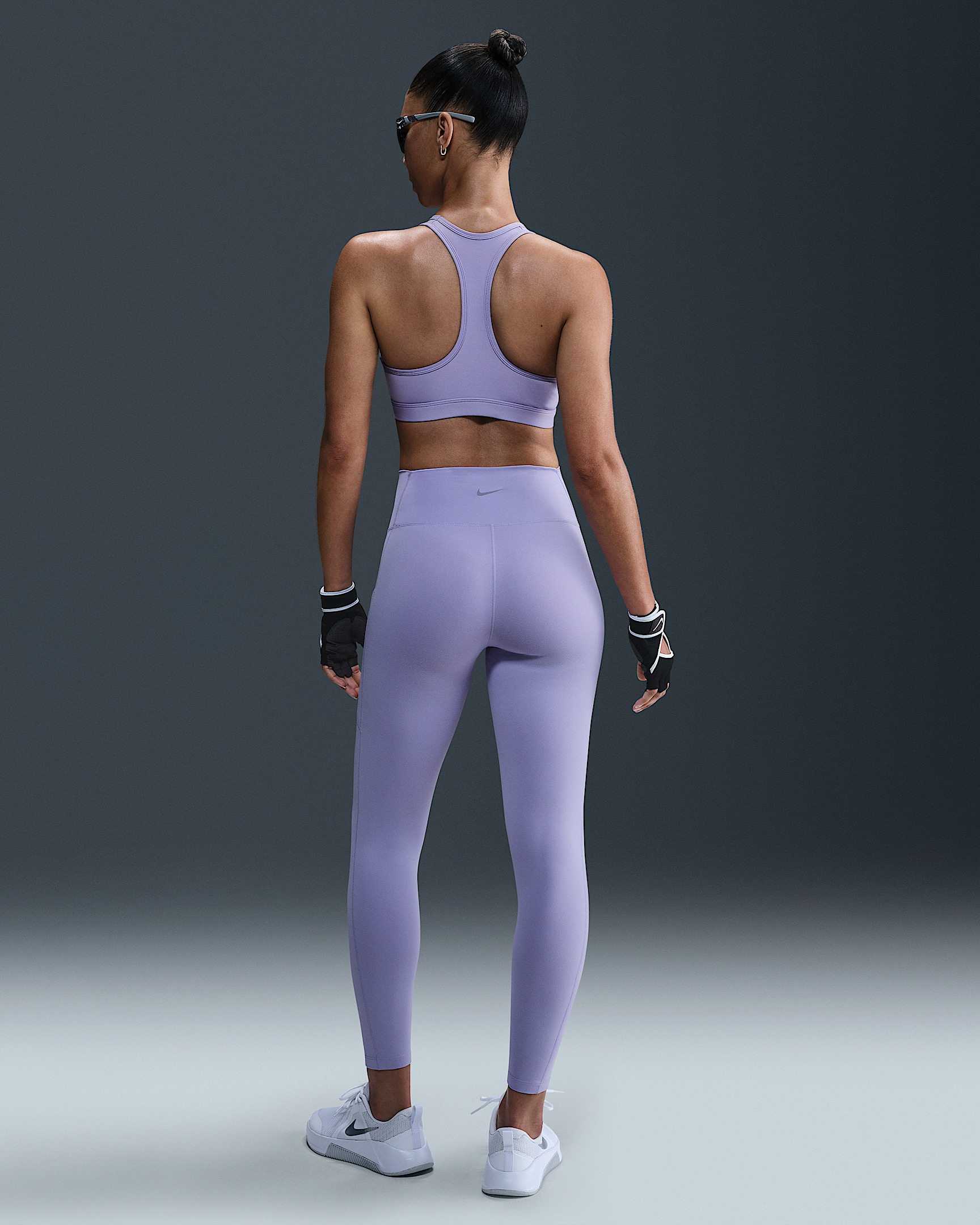 Nike One Women's High-Waisted 7/8 Leggings with Pockets - 4