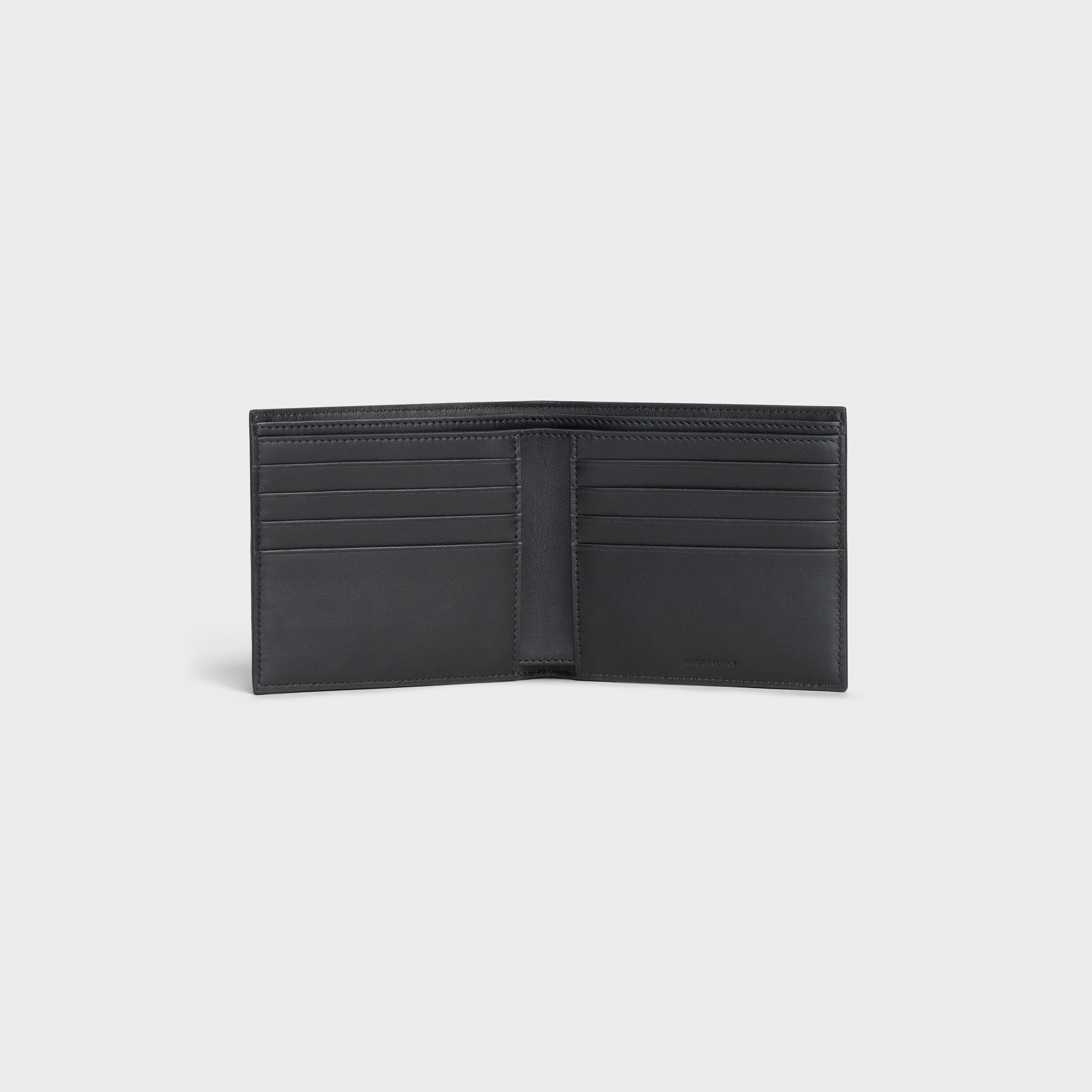 Bi-fold wallet in Grained calfskin - 4