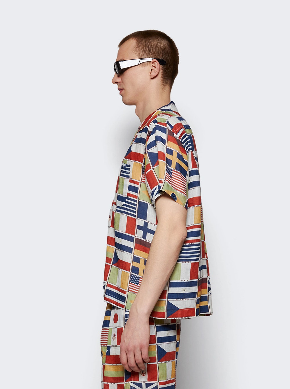 Short Sleeve Shirt International Flags - 4
