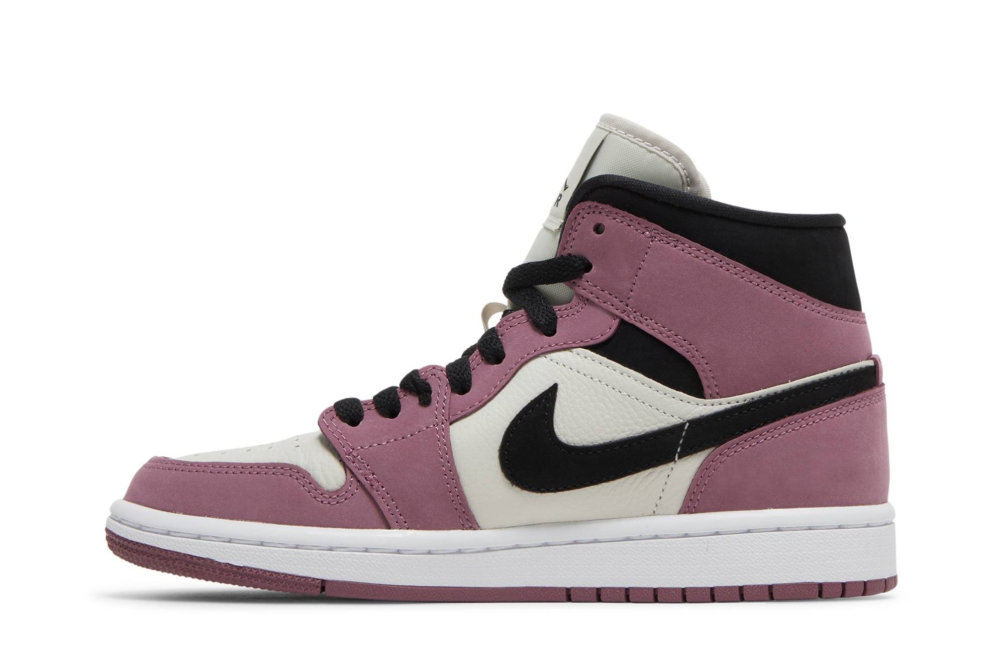 Wmns Air Jordan 1 Mid SE 'Berry Pink' - 3