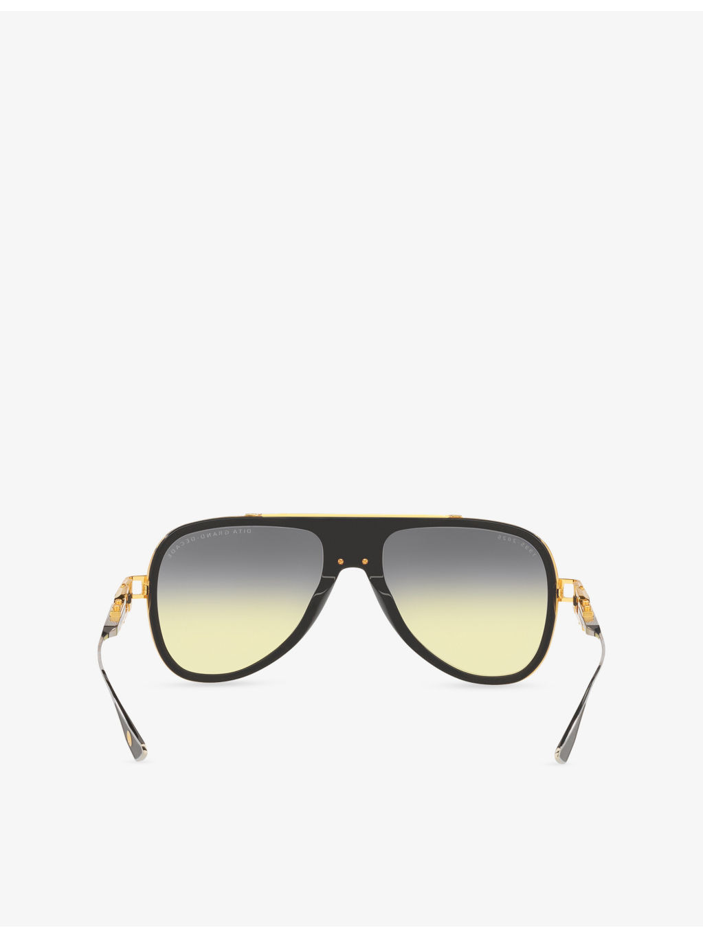 D4000473 Grand Decade Aviator-Frame Metal Sunglasses - 3
