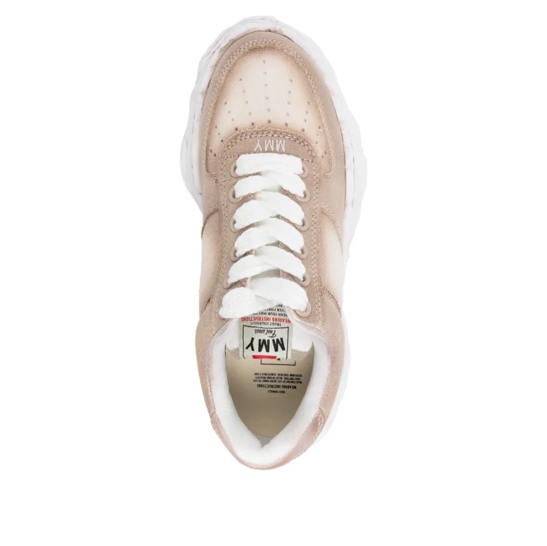 Maison MIHARA YASUHIRO Wayne OG Sole Effect Canvas Low 'Brown' A12FW717-BROWN - 4