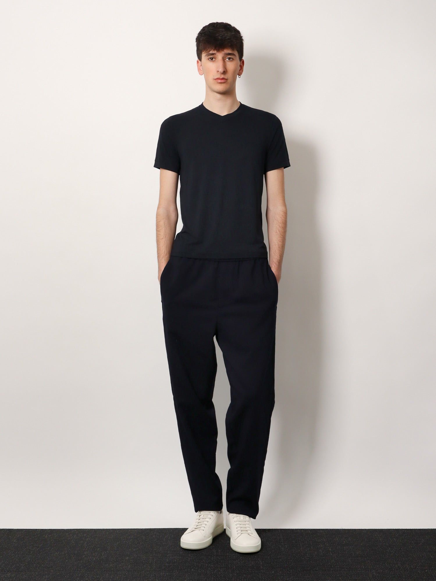 Giorgio Armani Men Viscose T-Shirt - 2