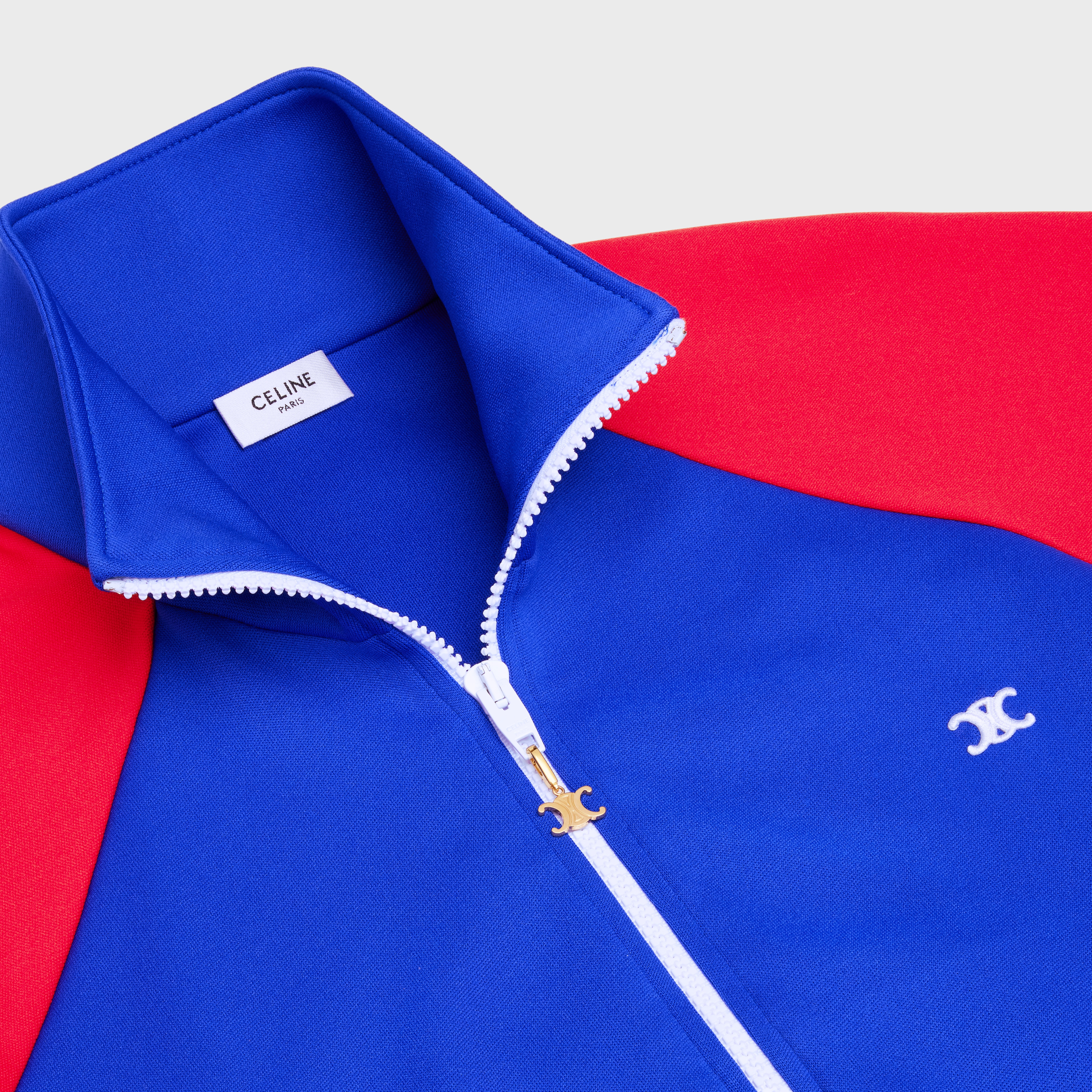 tracksuit jacket in double face jersey - 3
