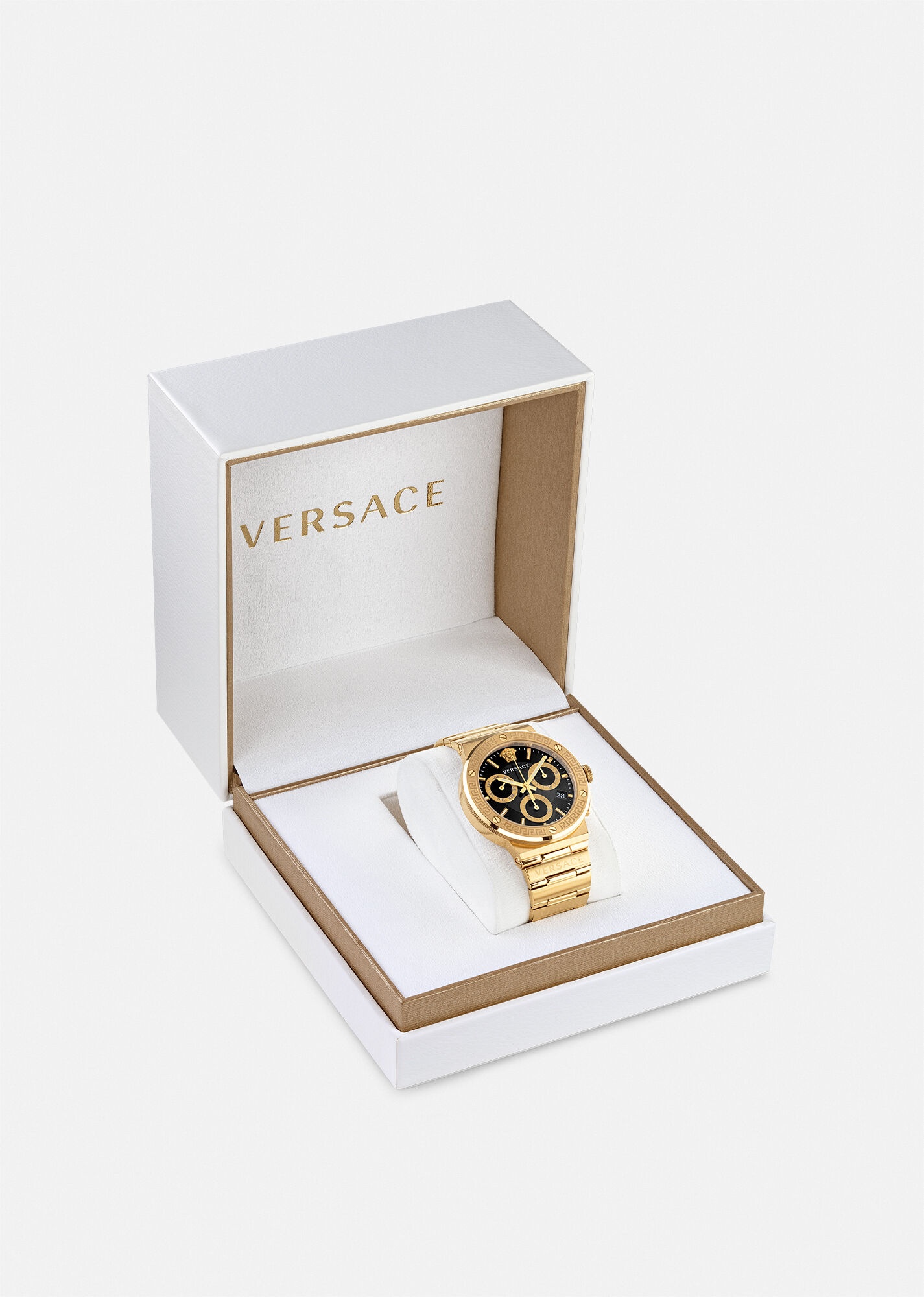 Greca Logo Chrono Watch - 4
