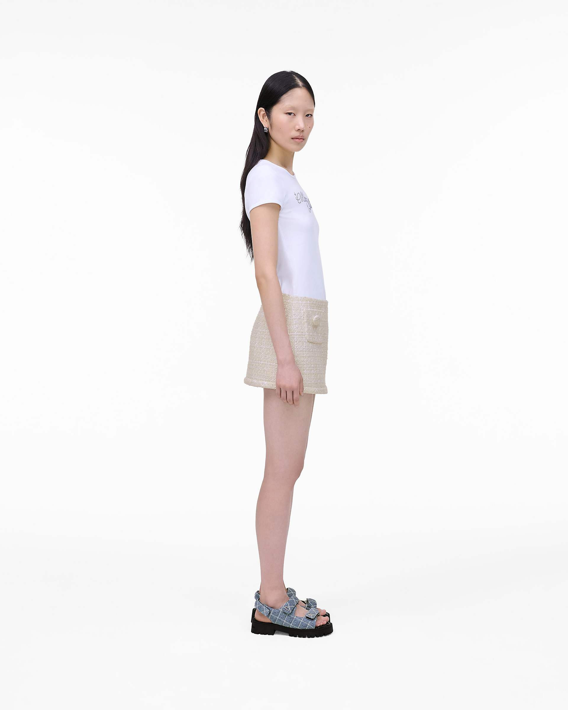 THE QUILTED DENIM SUNNY SANDAL - 4