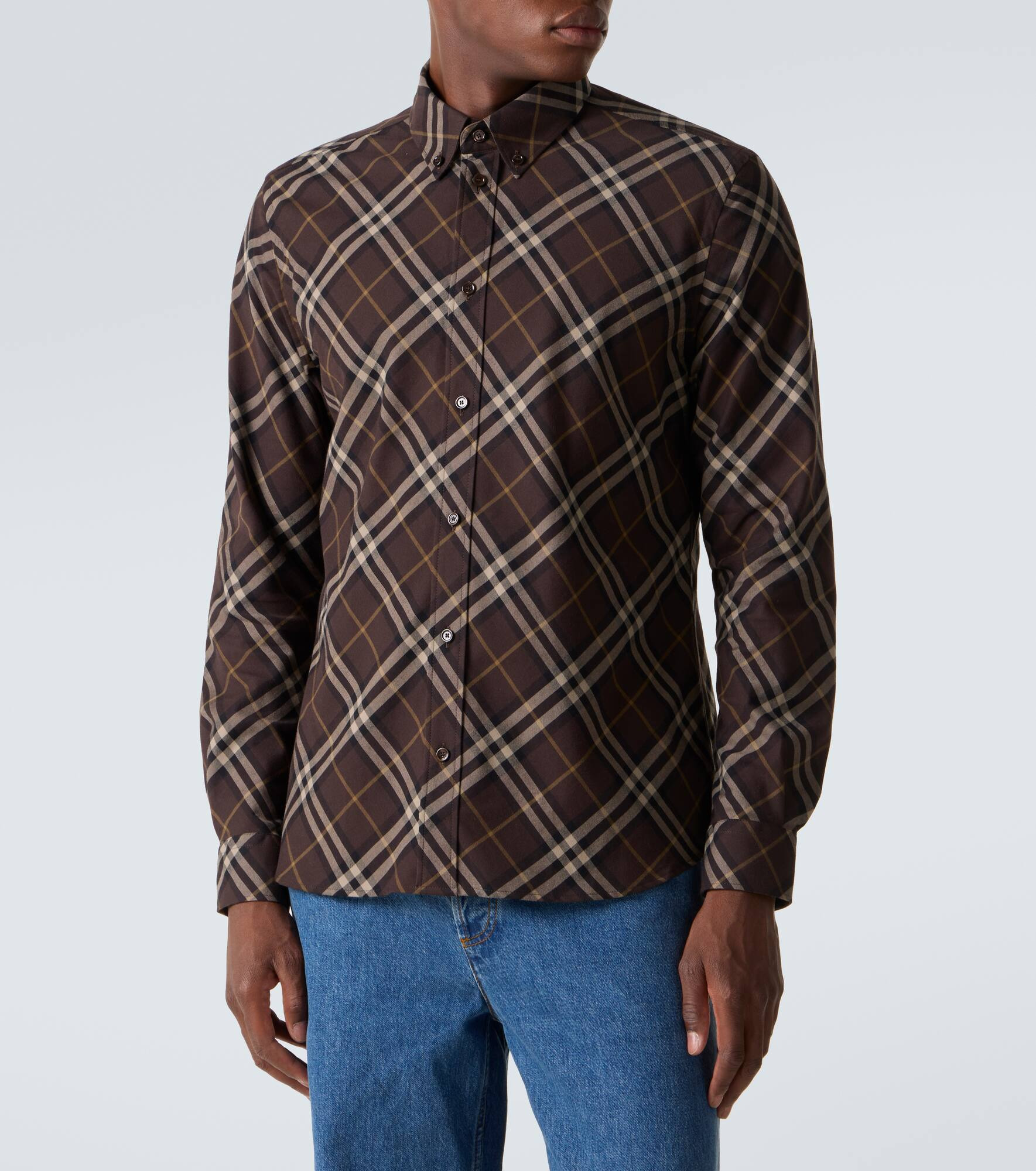 Burberry Check cotton shirt - 3