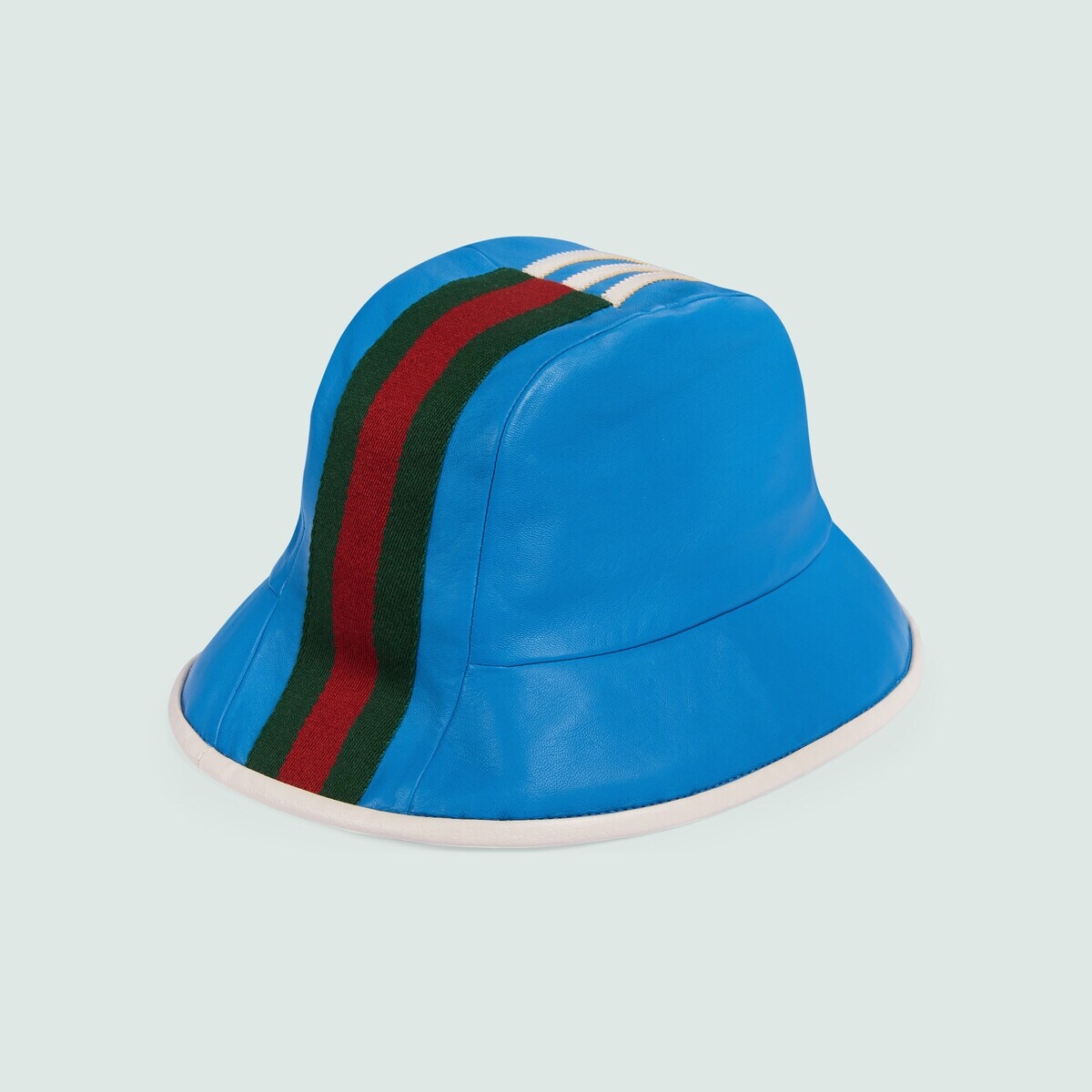 adidas x Gucci leather fedora hat - 3