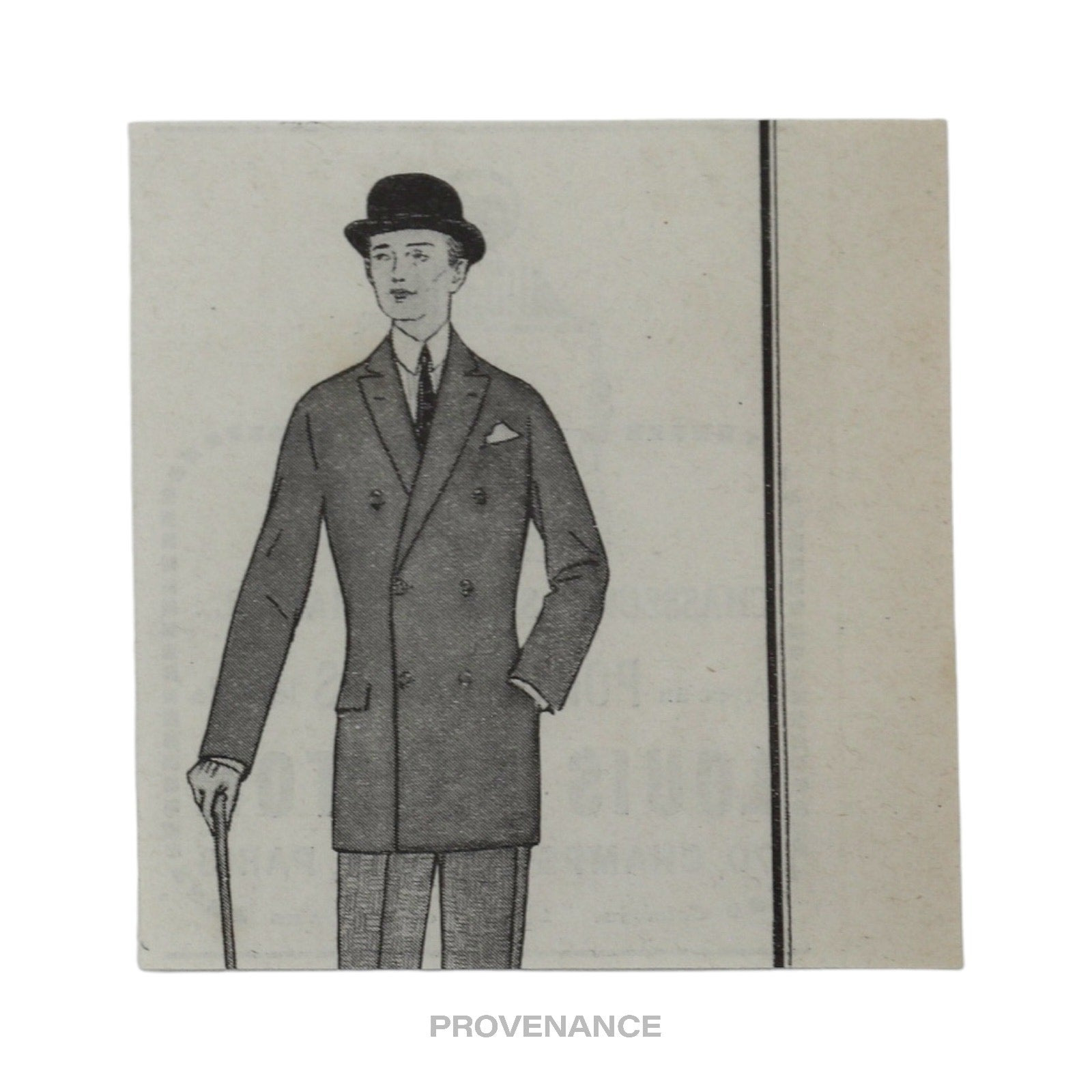 Louis Vuitton Antique Vintage Newsprint Ad - PORTE-HABITS - 4