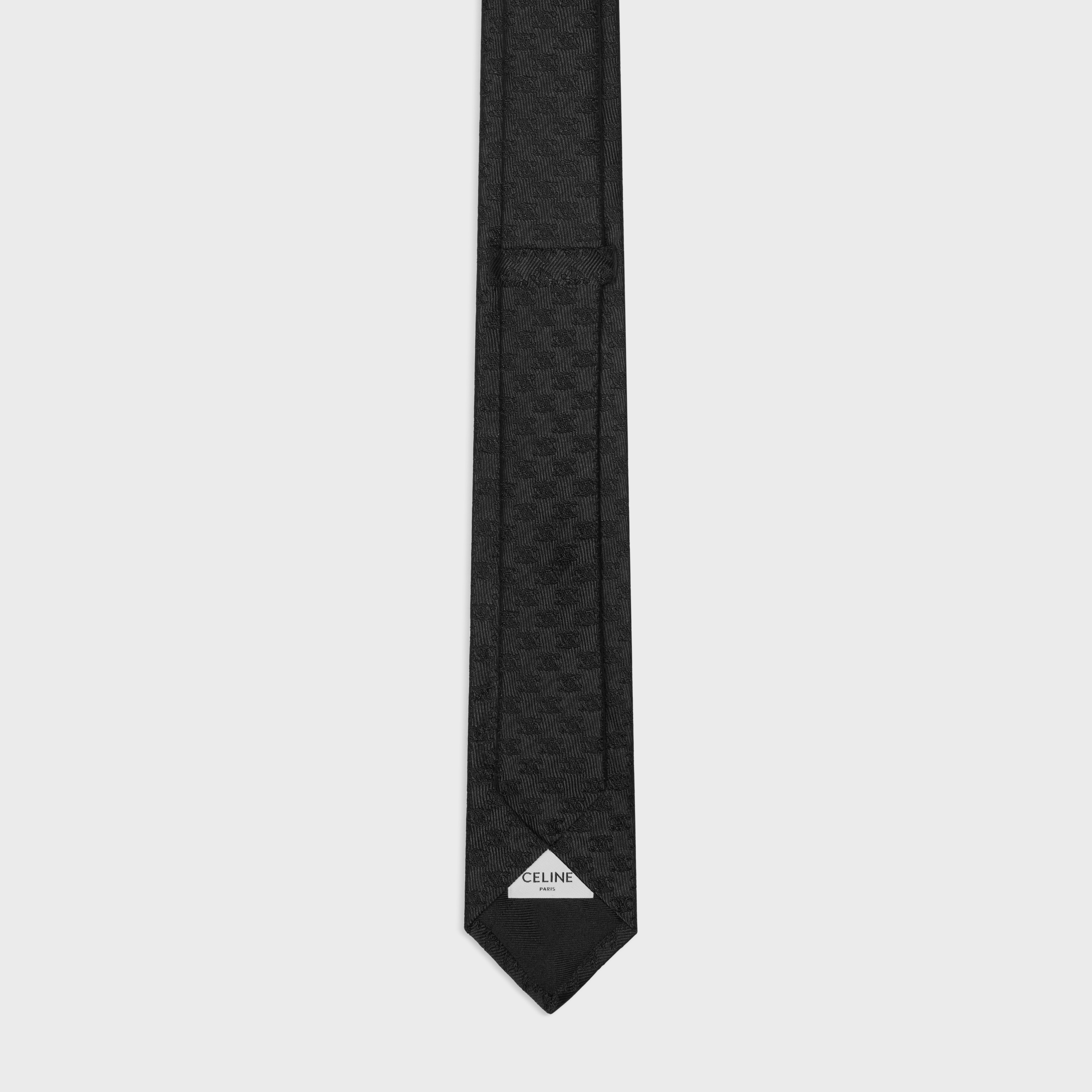 tie in silk jacquard - 3