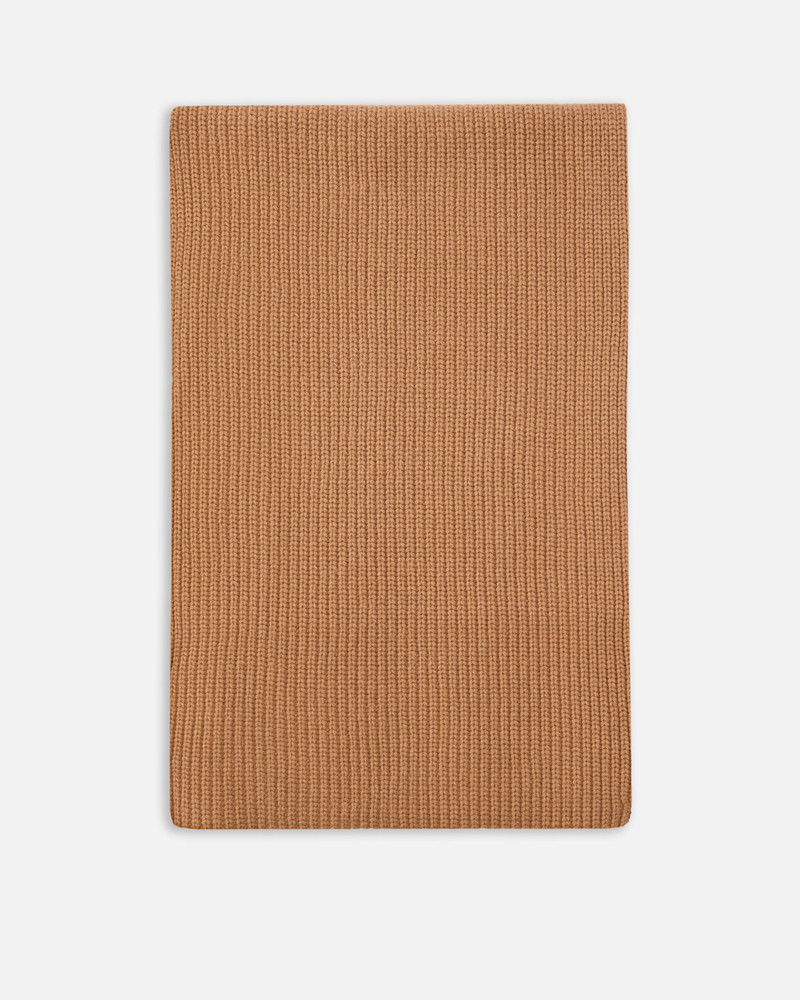 PINKO RIBBED WOOL-BLEND SCARF outlook