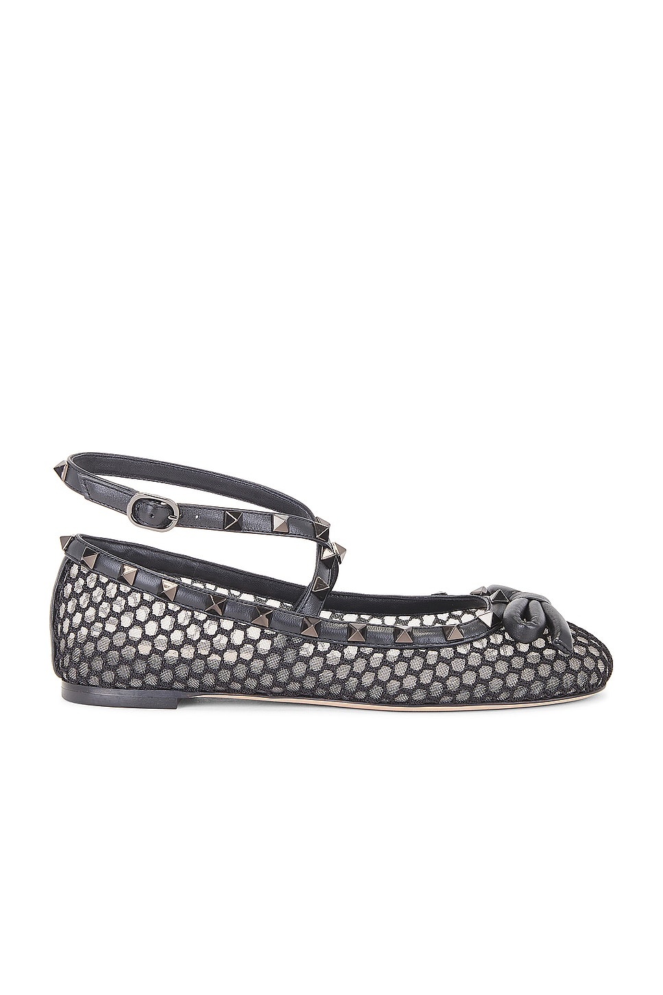 Rockstud Ballerina Flat - 1