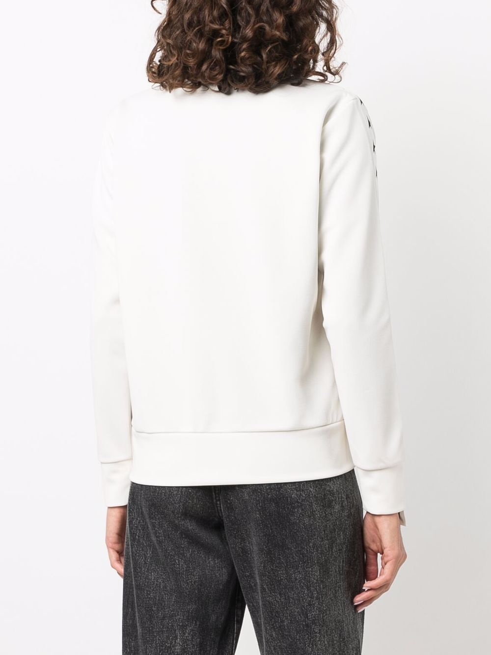 star-print sweat jacket - 4