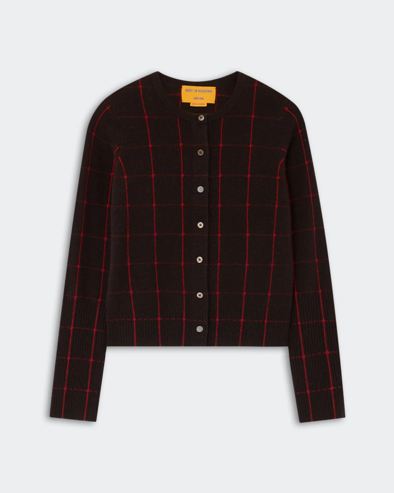Jane Checker Cardigan - 1