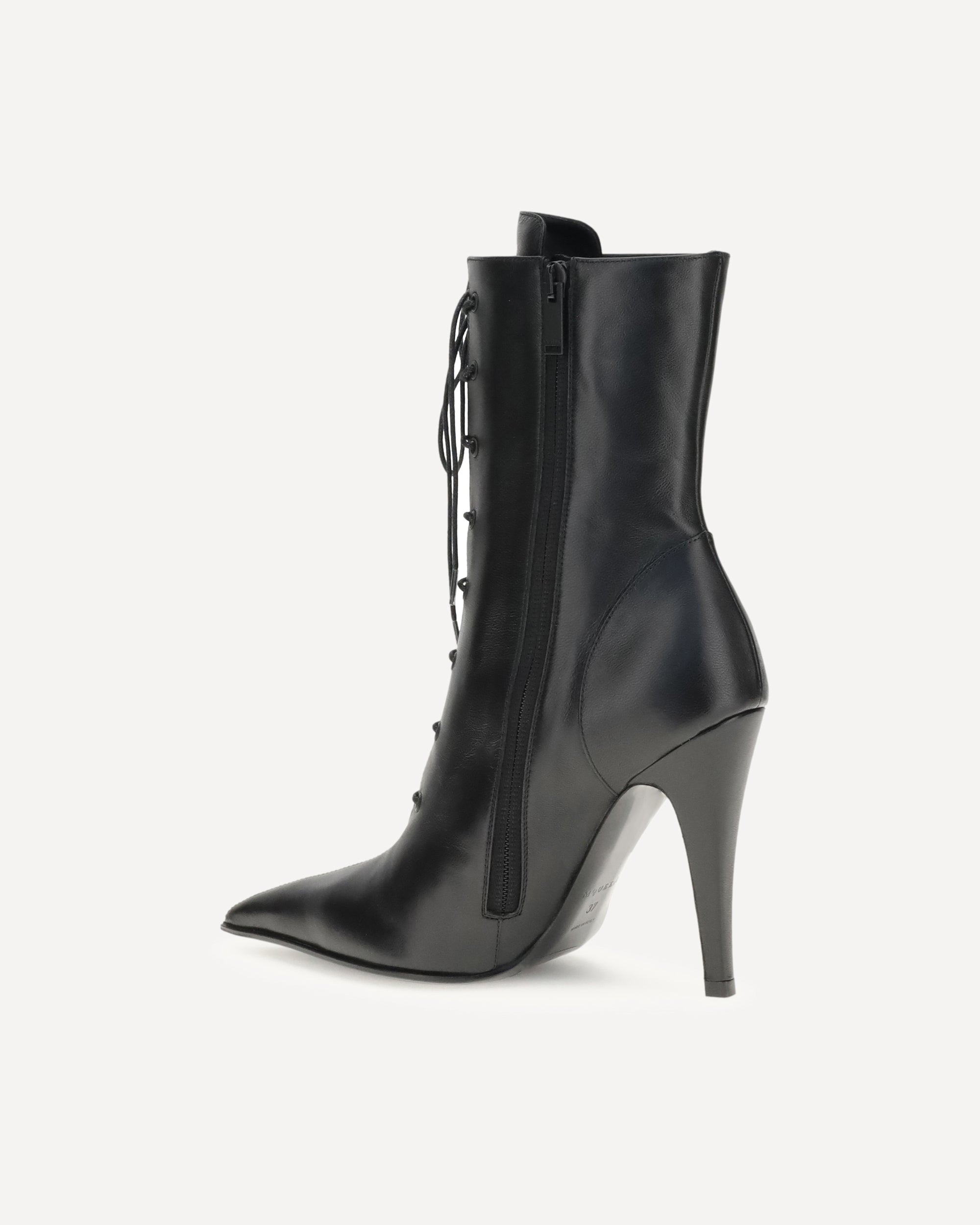 Leather Ankle Boots - 3