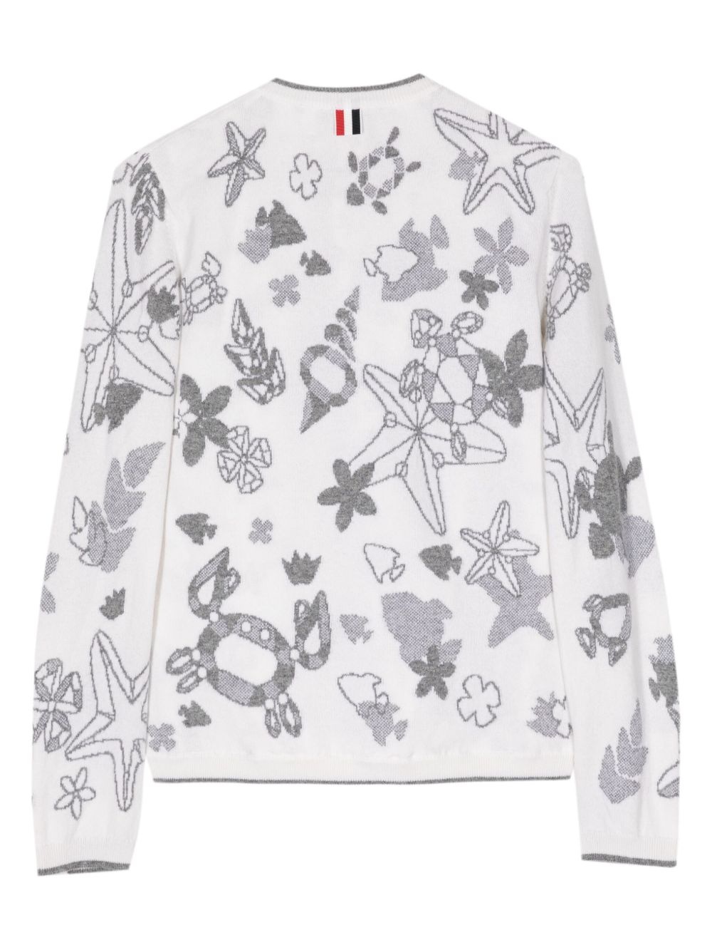intarsia-knit cashmere cardigan - 2