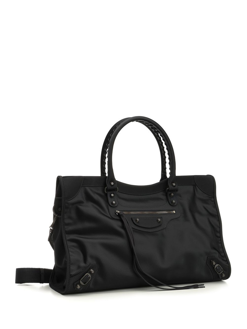 BALENCIAGA Le City Handbags Black outlook