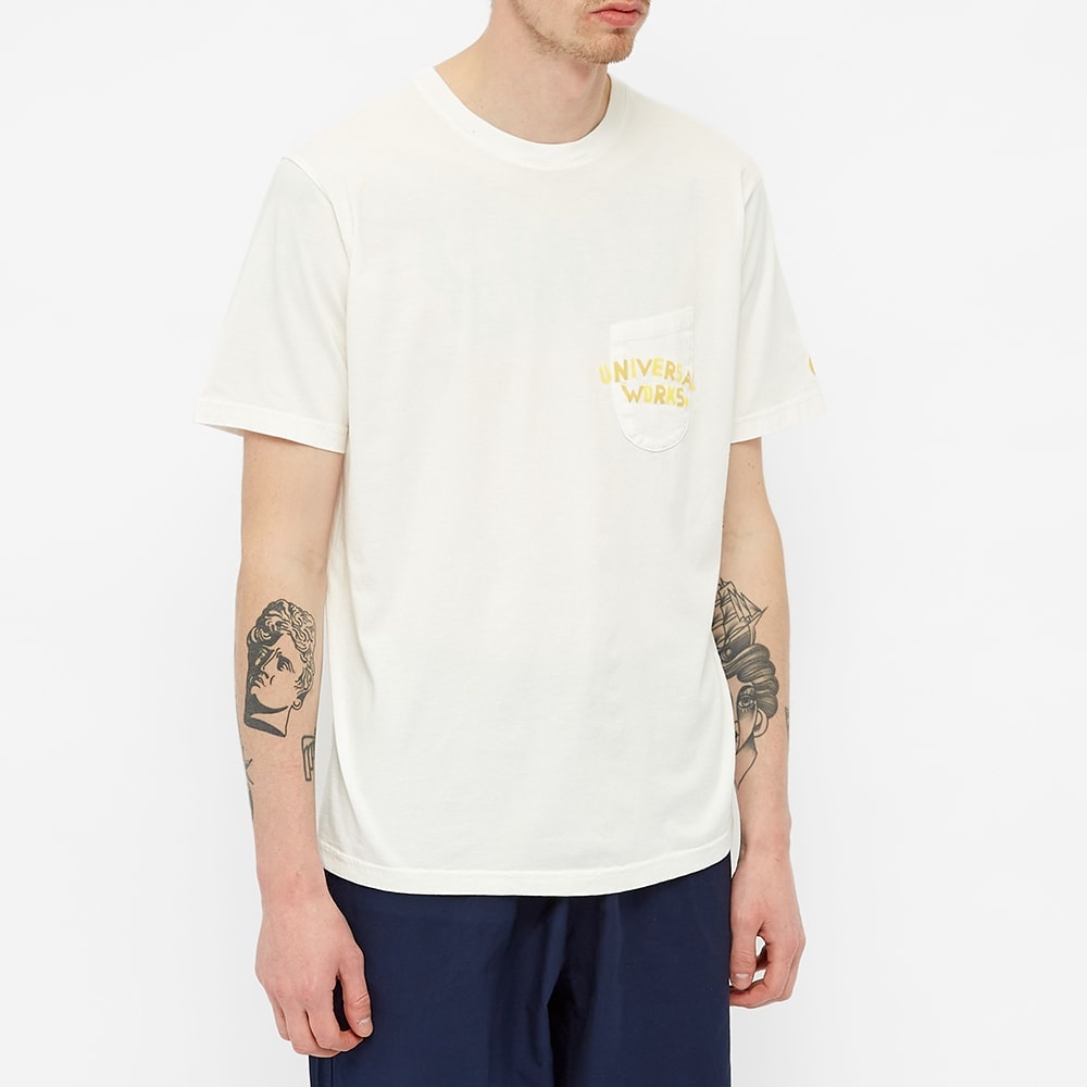 Universal Works Patched Tee - 4