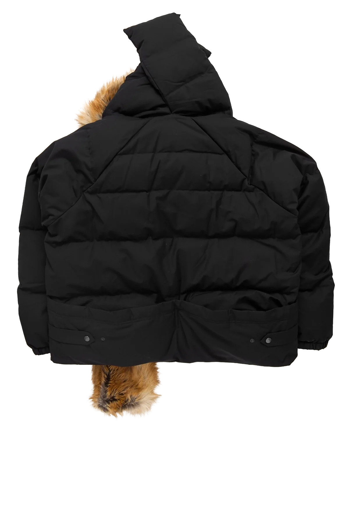 Ottolinger High Collar Puffer Jacket Black - 2