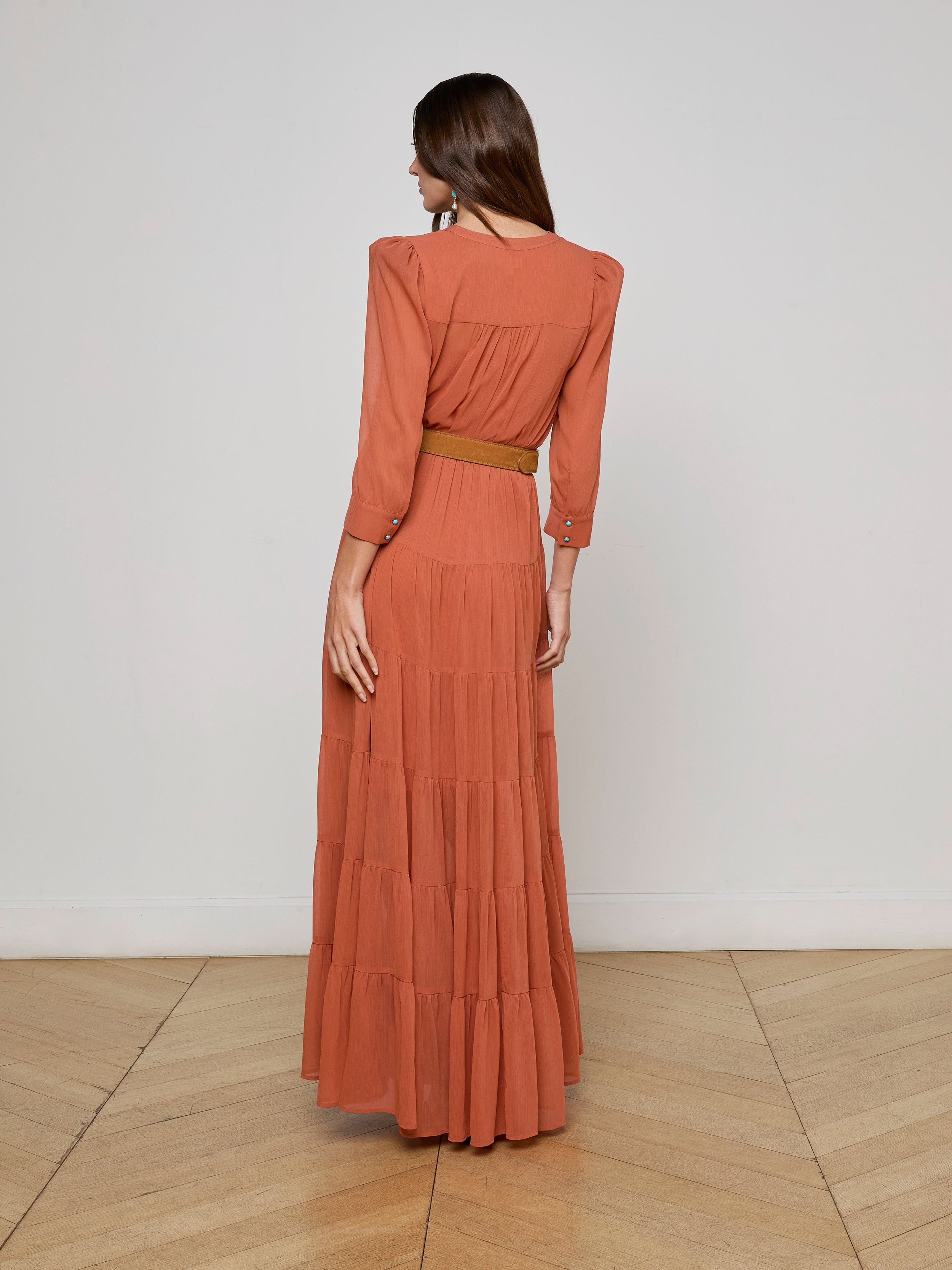 Seraphina Tiered Maxi Dress - 4