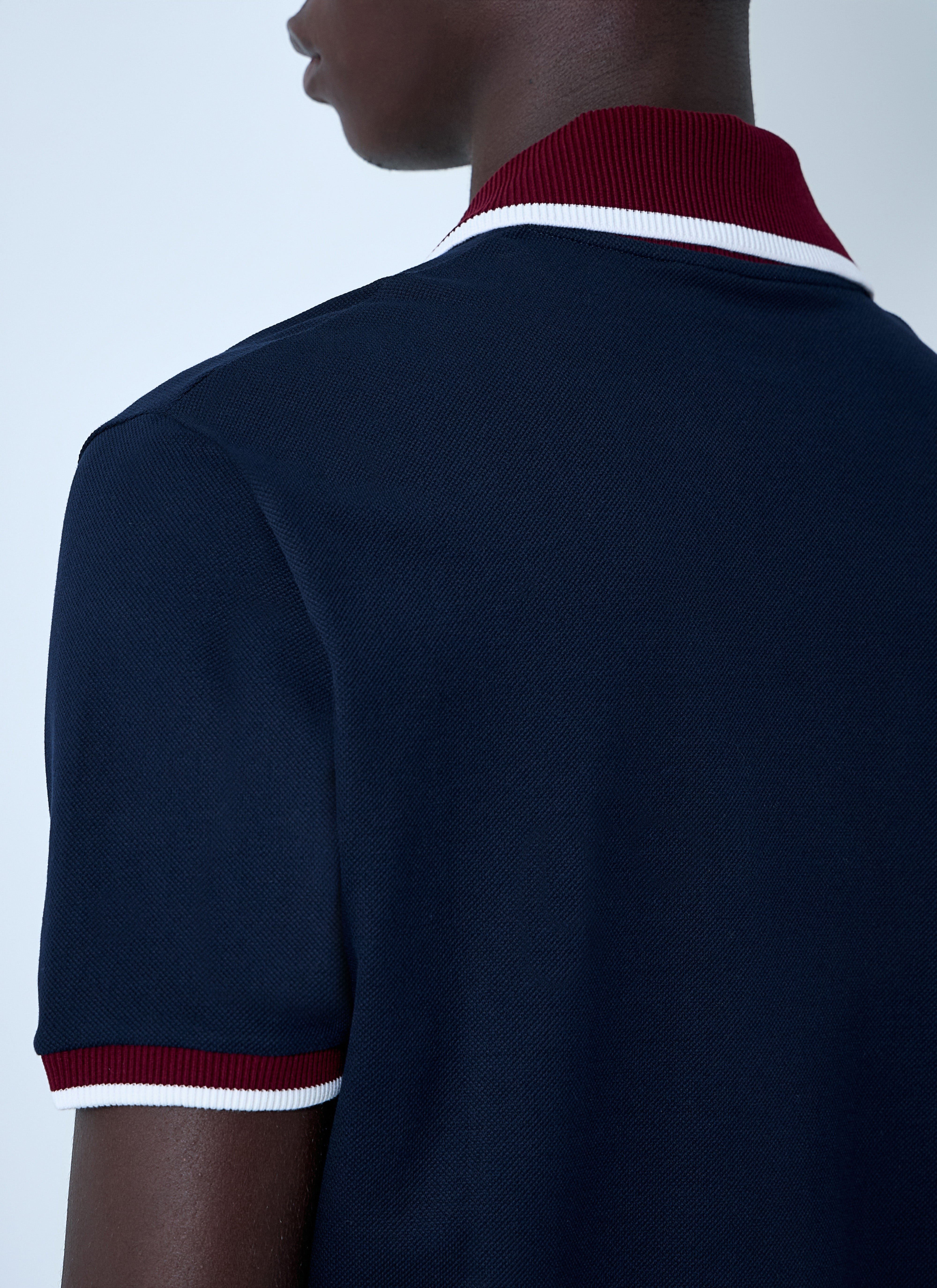 Gucci Men Logo Motif Polo Shirt - 6