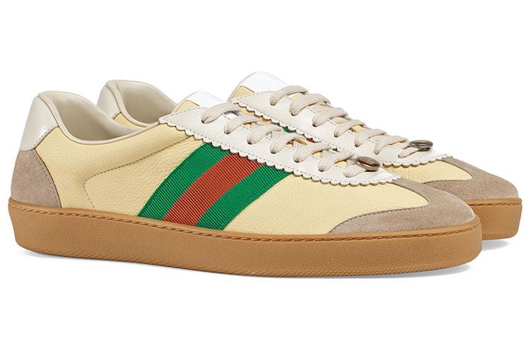 Gucci G74 Web Low 'Oatmeal' 624486-0PV20-9560 - 2