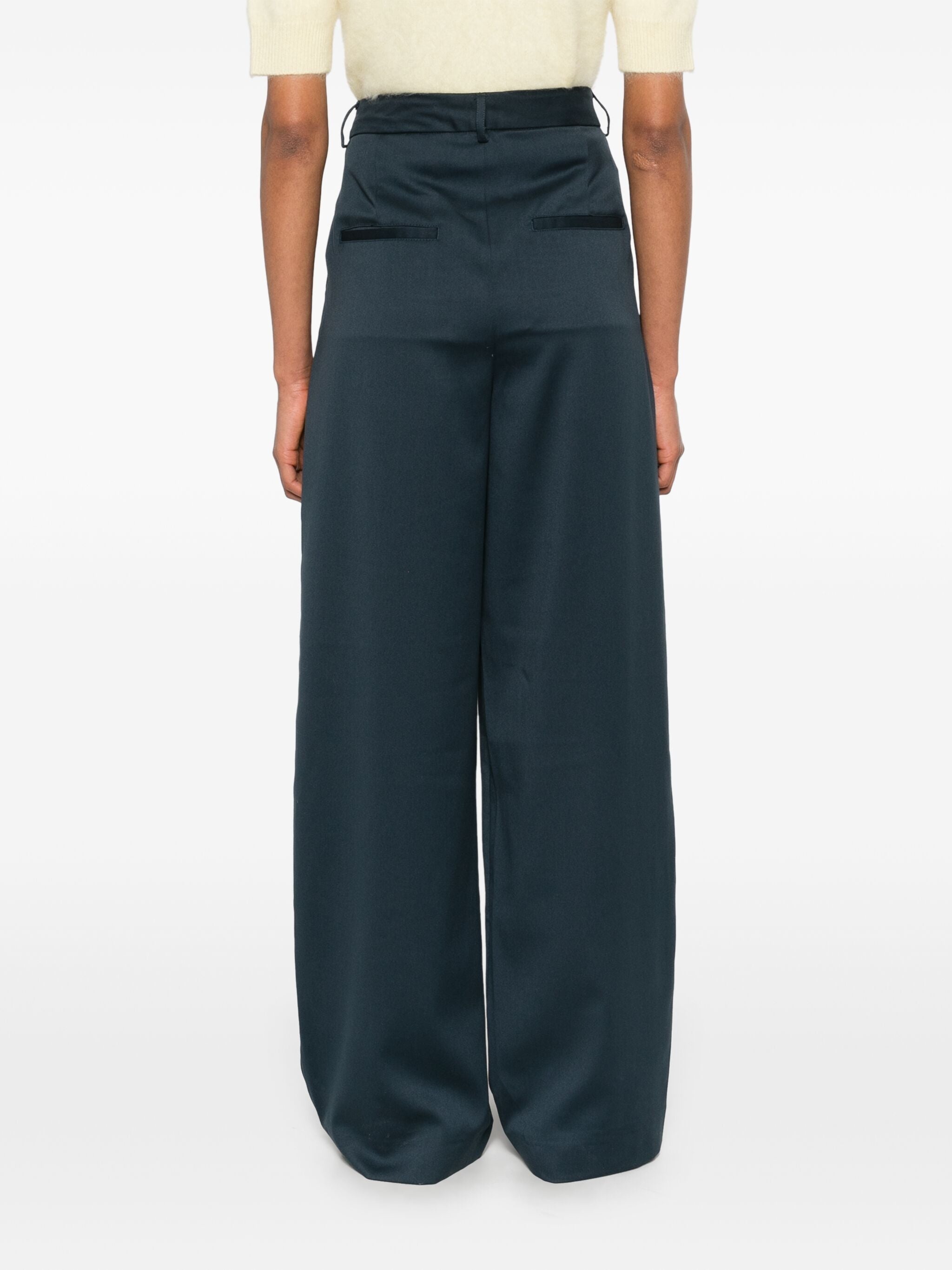 Wide-leg Trousers - 4