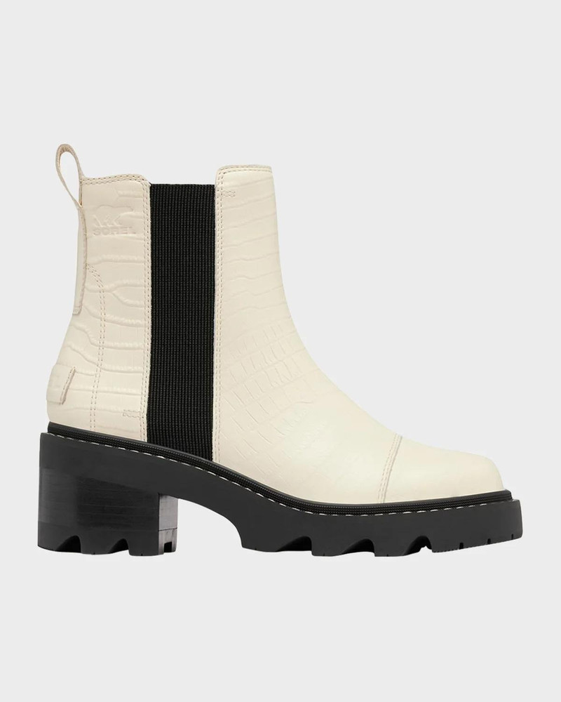 Joan Now Leather Chelsea Ankle Boots 1
