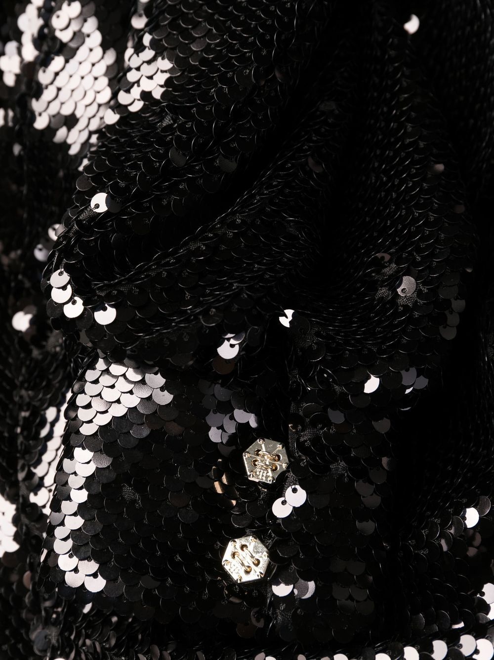 sequin-embellished dress - 7